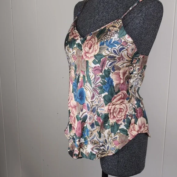 Vintage La Senza 100% Silk Camisole - Picture 2 of 3